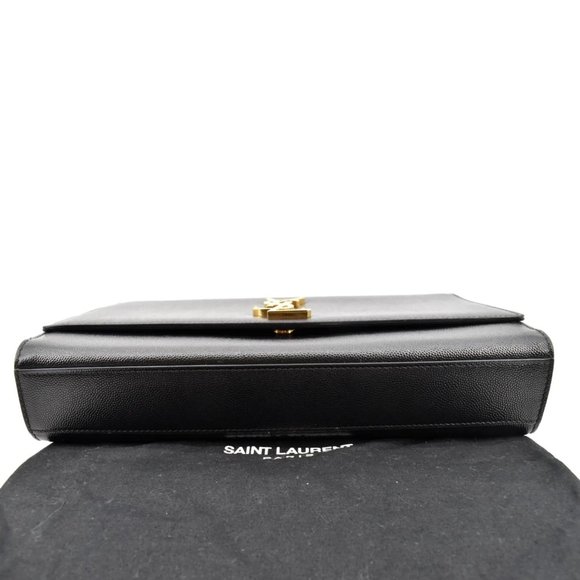 YVES SAINT LAURENT Kate Leather Shoulder Bag Black - Picture 7 of 12